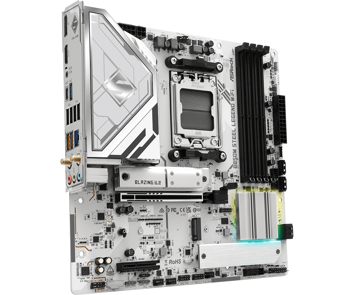    ASROCK B850M STEEL LEGEND  - Am5 Micro Atx Pcie 5.0 Motherboard incelemesi ve fiyatı